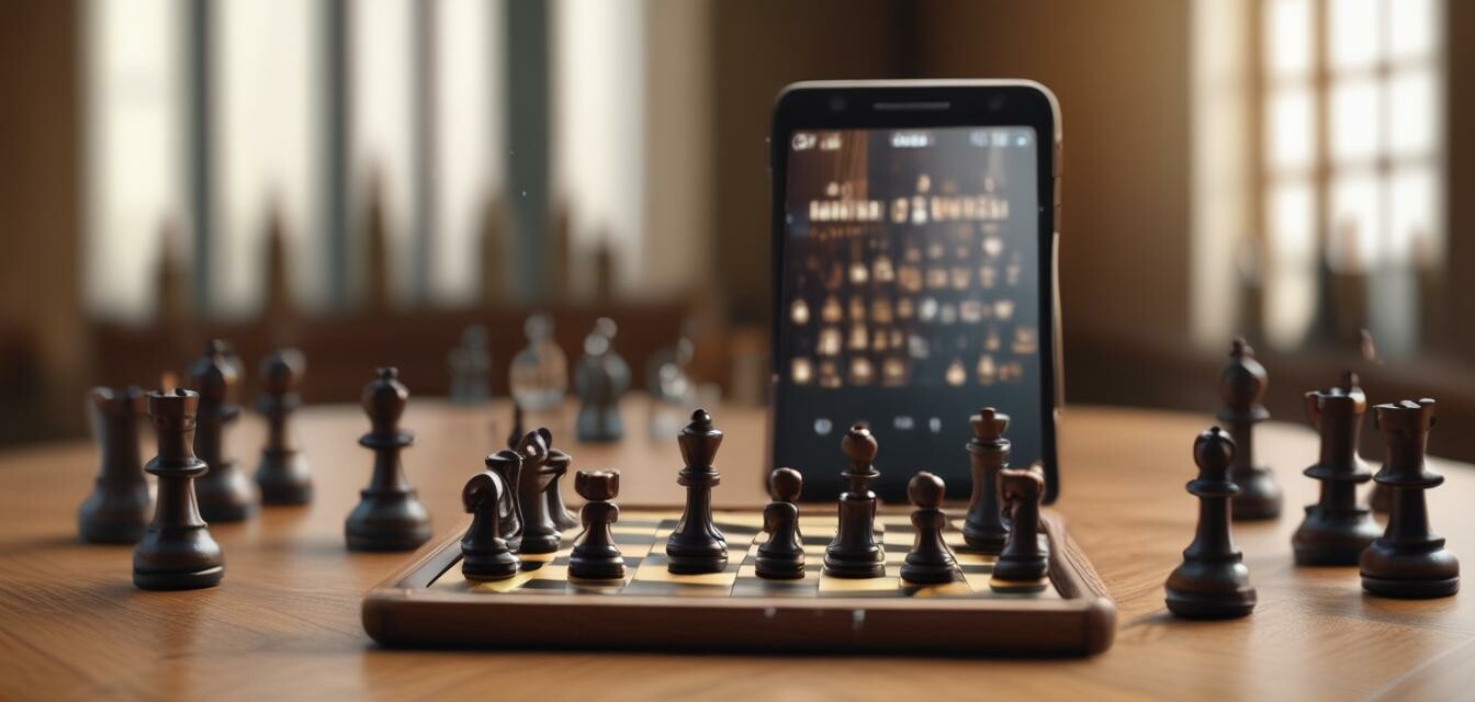 Chess software on smartphone